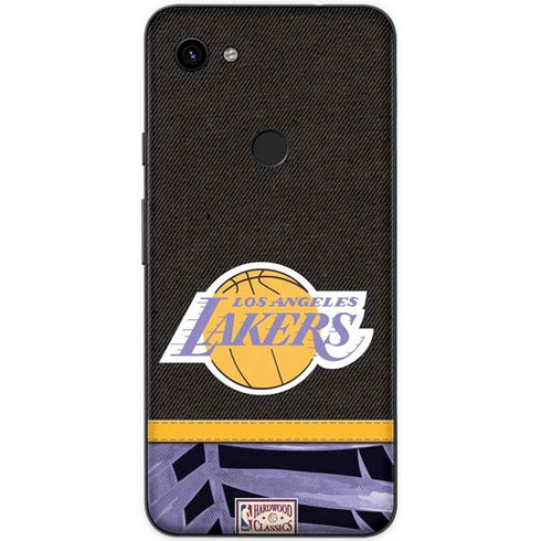 NBA Los Angeles Lakers Retro Palms Google Pixel 3a XL Skin
